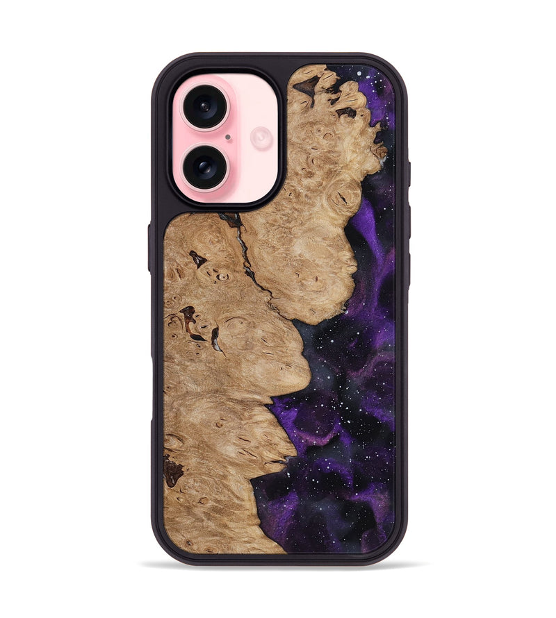 iPhone 16 Wood Phone Case - Casen (Cosmos, 816619)