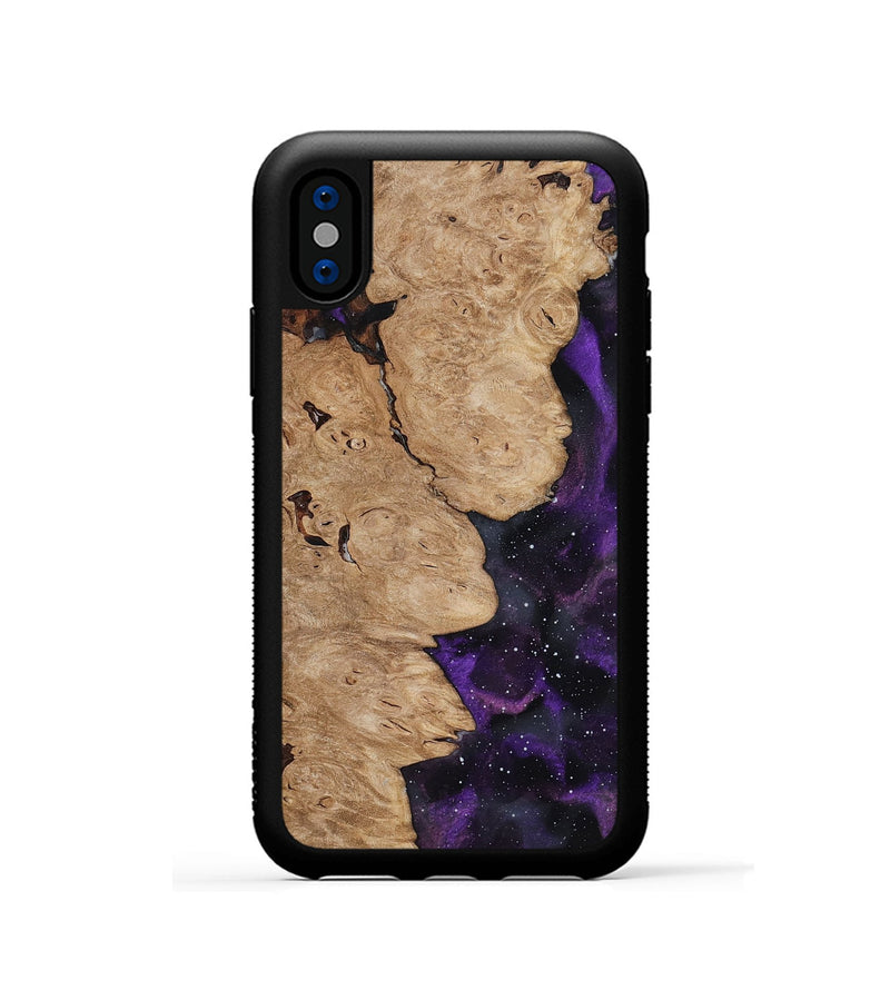iPhone Xs Wood Phone Case - Casen (Cosmos, 816619)