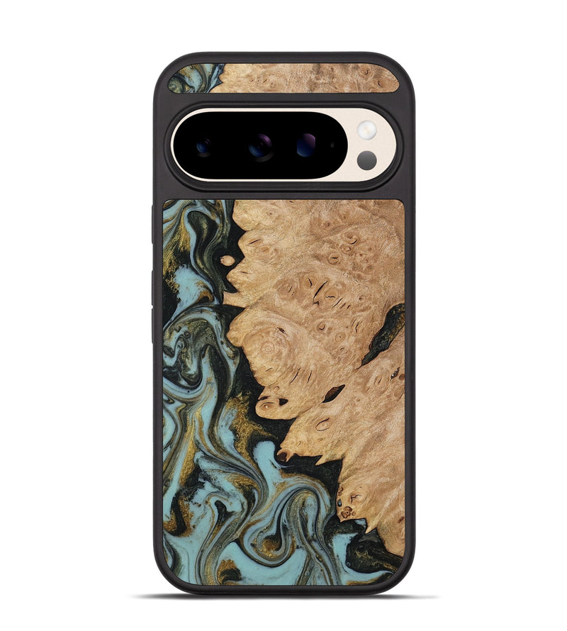 Pixel 10 Wood Phone Case - Calum (Green, 816640)