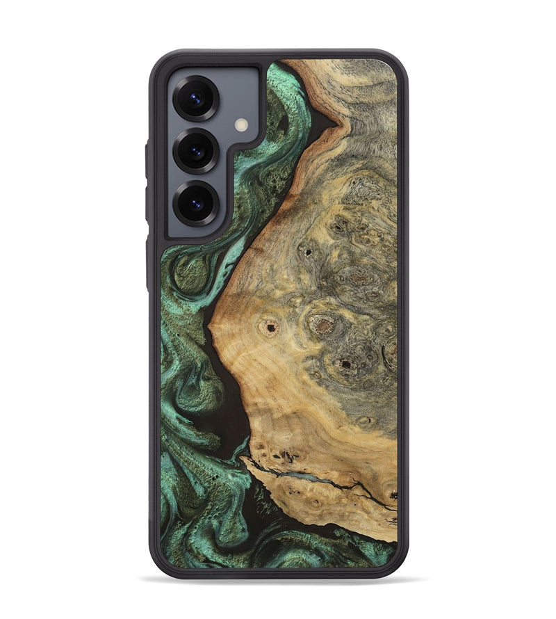 Galaxy S25 Plus Wood Phone Case - Mael (Green, 816644)