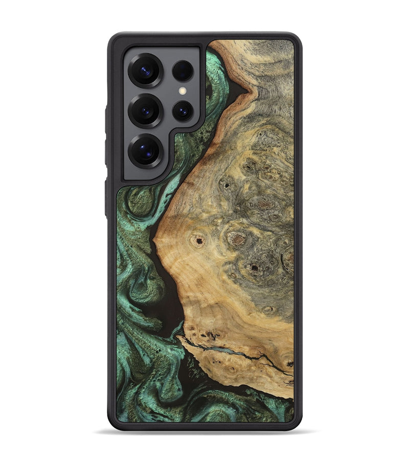 Galaxy S25 Ultra Wood Phone Case - Mael (Green, 816644)
