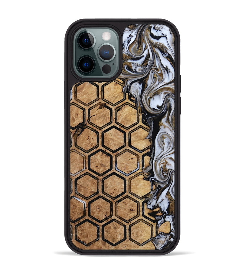 iPhone 12 Pro Max Wood Phone Case - Candi (Pattern, 816659)