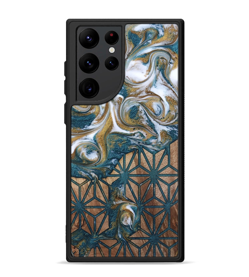 Galaxy S22 Ultra Wood Phone Case - Stoney (Pattern, 816662)