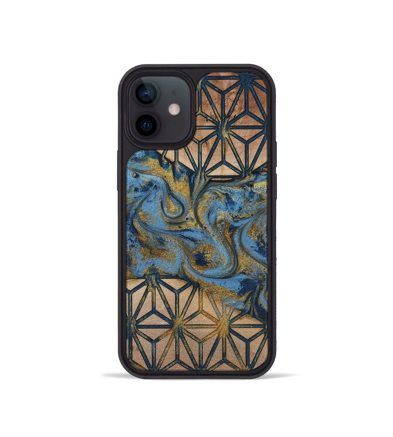 iPhone 12 mini Wood Phone Case - Sheyla (Pattern, 816671)