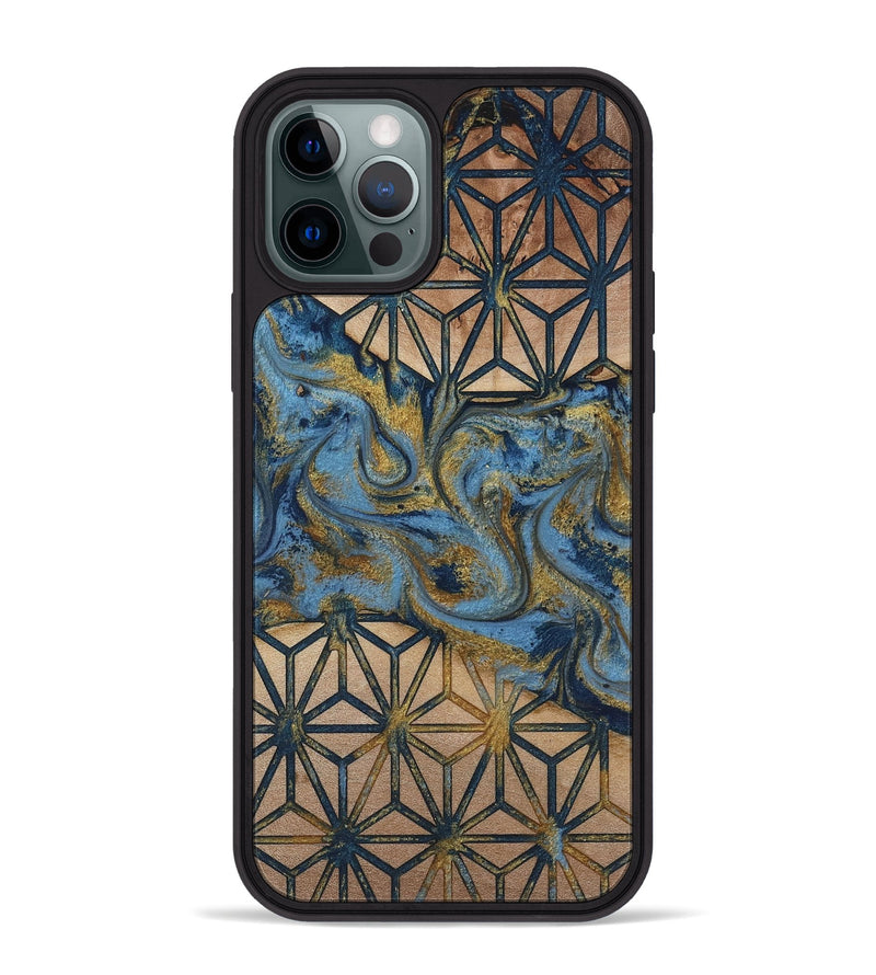 iPhone 12 Pro Max Wood Phone Case - Sheyla (Pattern, 816671)