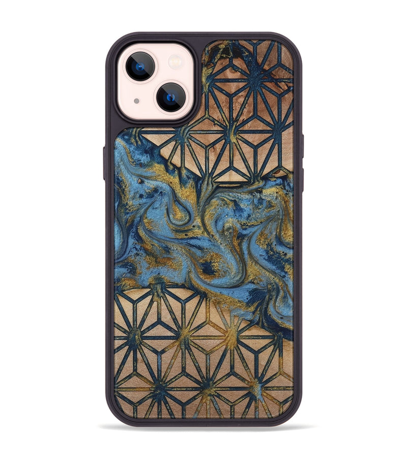 iPhone 14 Plus Wood Phone Case - Sheyla (Pattern, 816671)