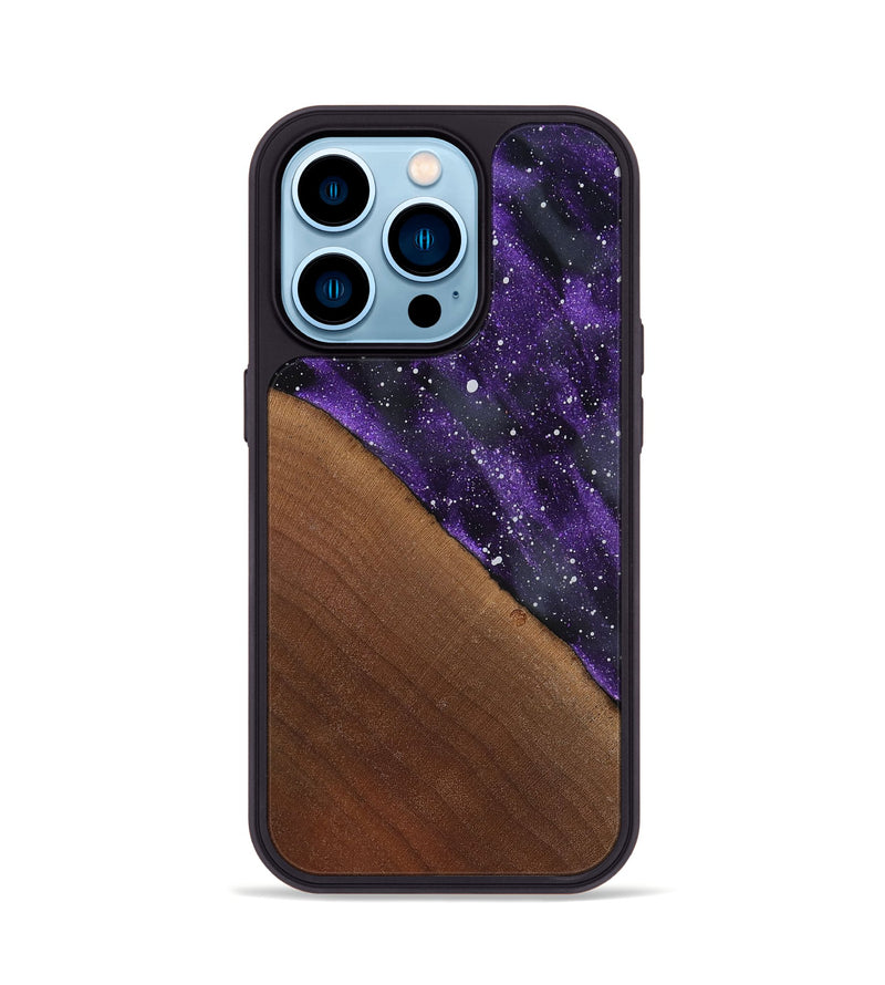 iPhone 14 Pro Wood Phone Case - Shantel (Cosmos, 816685)
