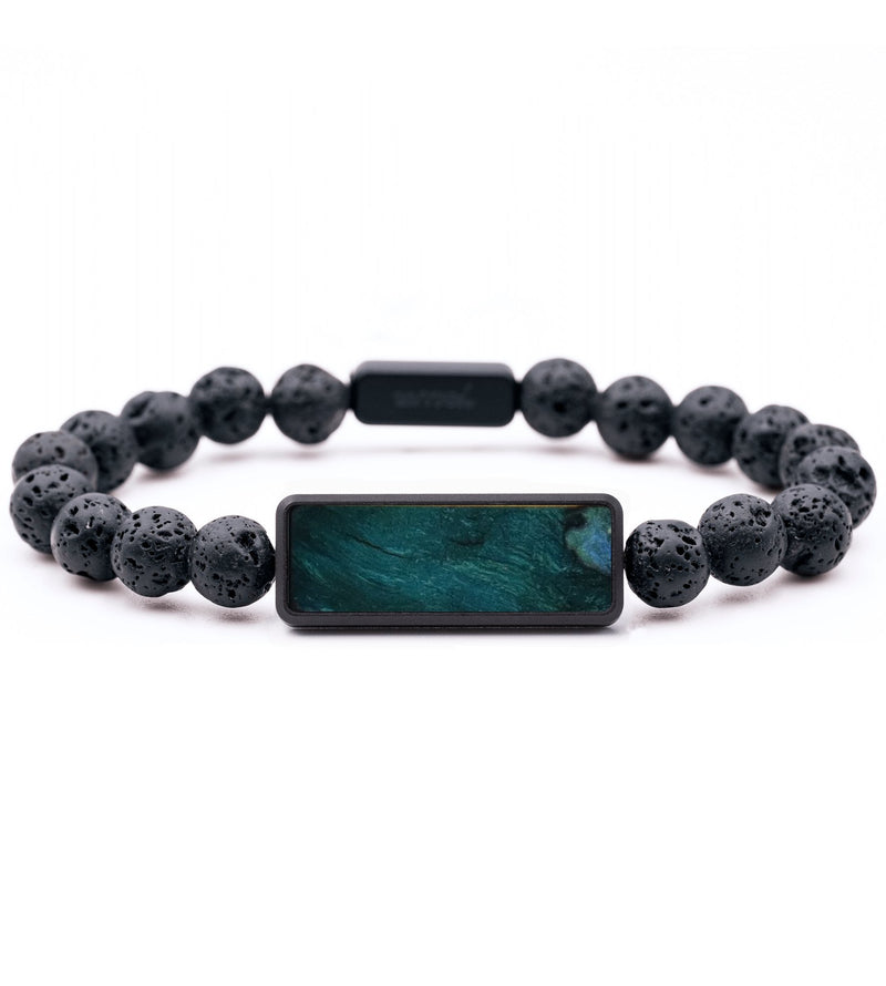 Lava Bead Wood Bracelet - Cadence (Wood Burl, 816705)