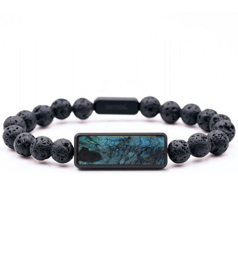 Lava Bead Wood Bracelet - Callie (Wood Burl, 816717)