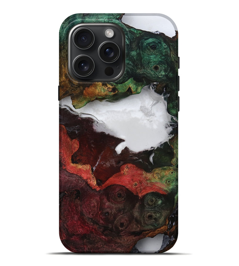 iPhone 16 Pro Max Wood Live Edge Phone Case - Lauryn (Clear, 816865)