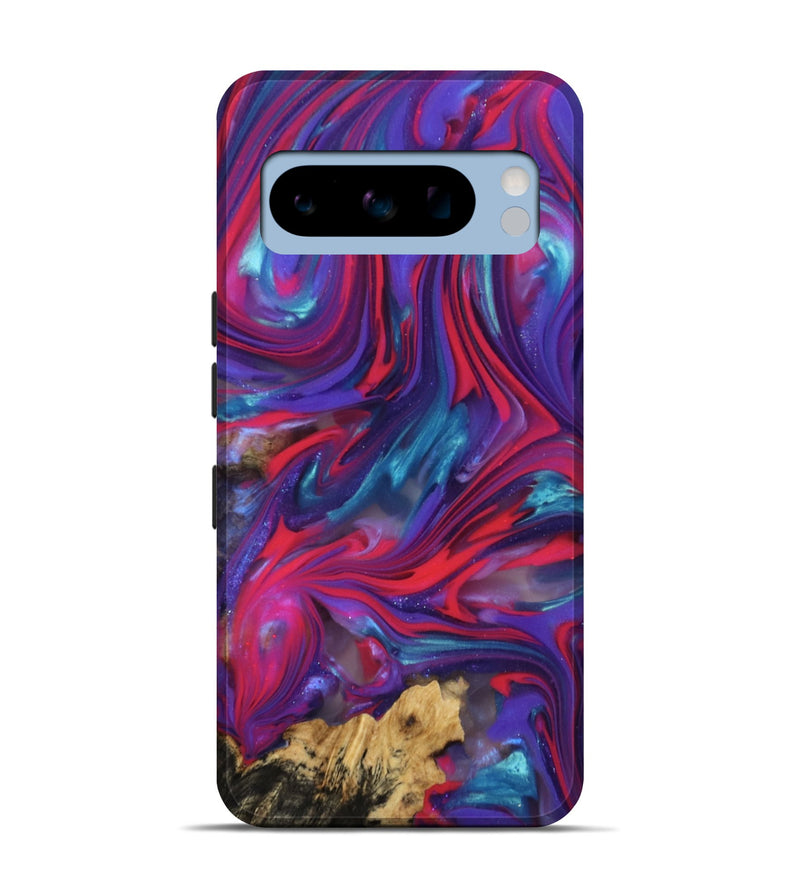 Pixel 8 Pro Wood Live Edge Phone Case - Newell (Neon, 816871)