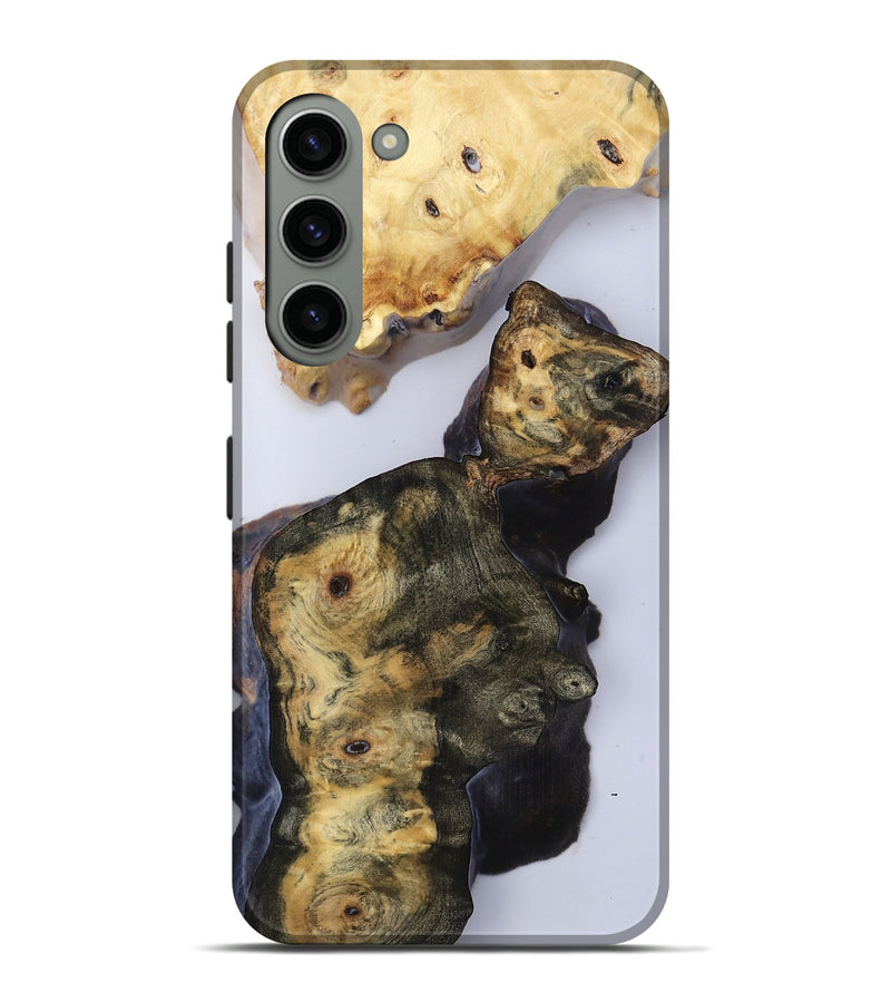 Galaxy S23 Plus Wood Live Edge Phone Case - Sierra (Clear, 816877)