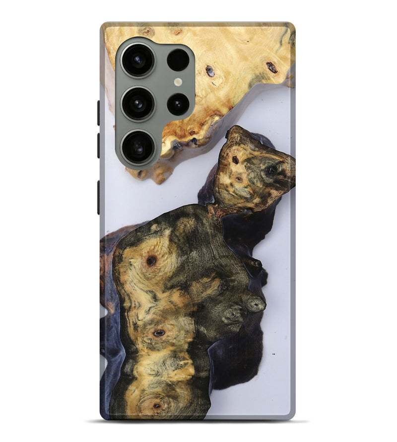 Galaxy S24 Ultra Wood Live Edge Phone Case - Sierra (Clear, 816877)