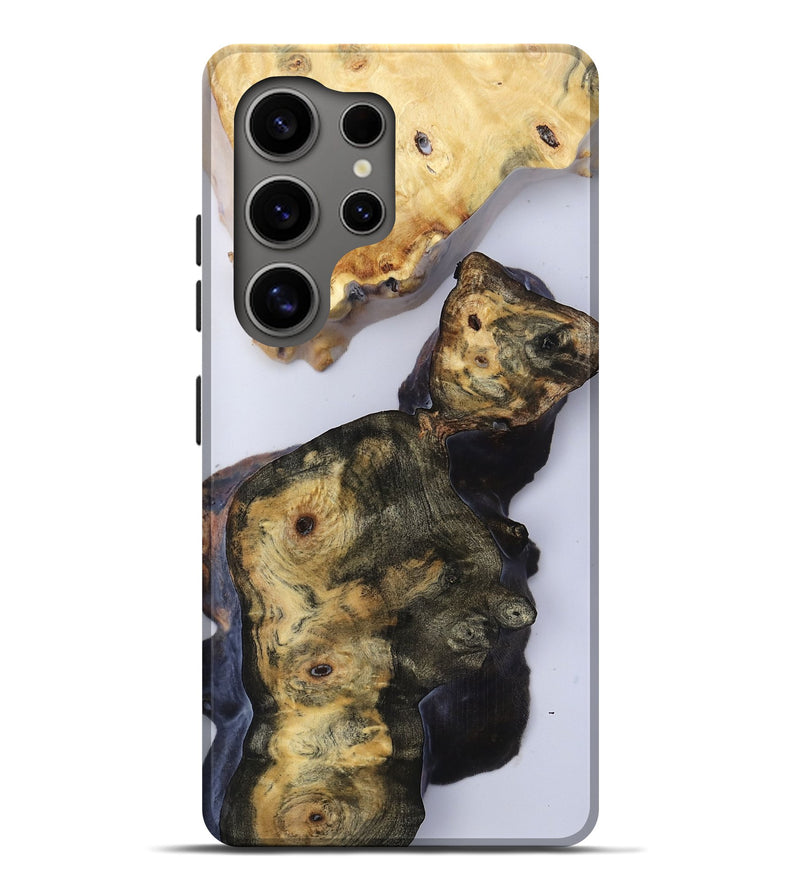 Galaxy S25 Ultra Wood Live Edge Phone Case - Sierra (Clear, 816877)