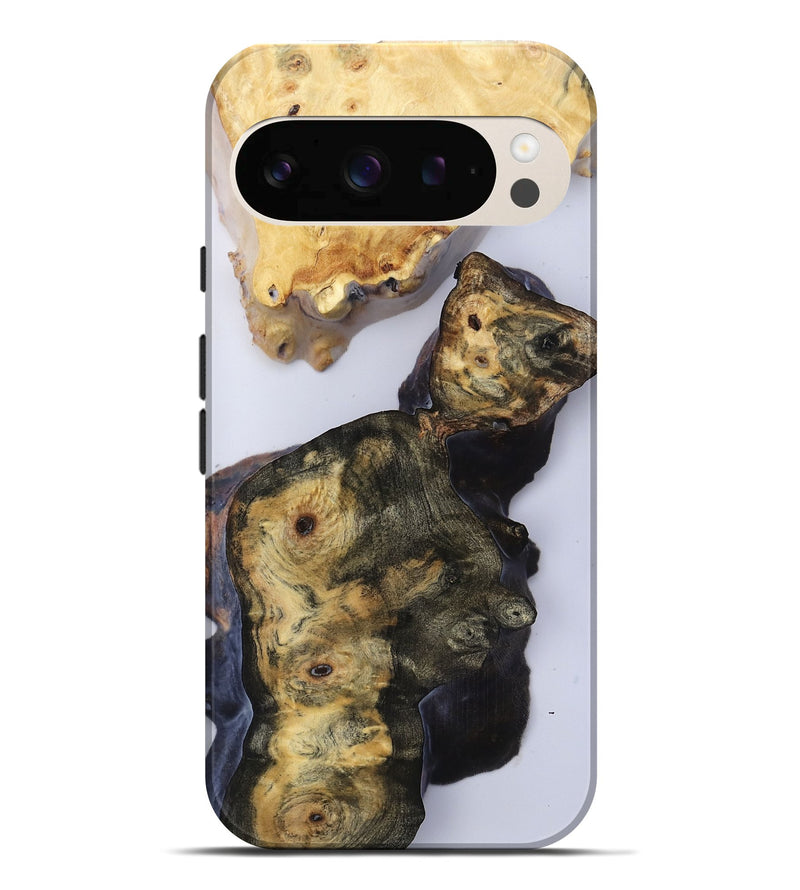 Pixel 10 Pro XL Wood Live Edge Phone Case - Sierra (Clear, 816877)