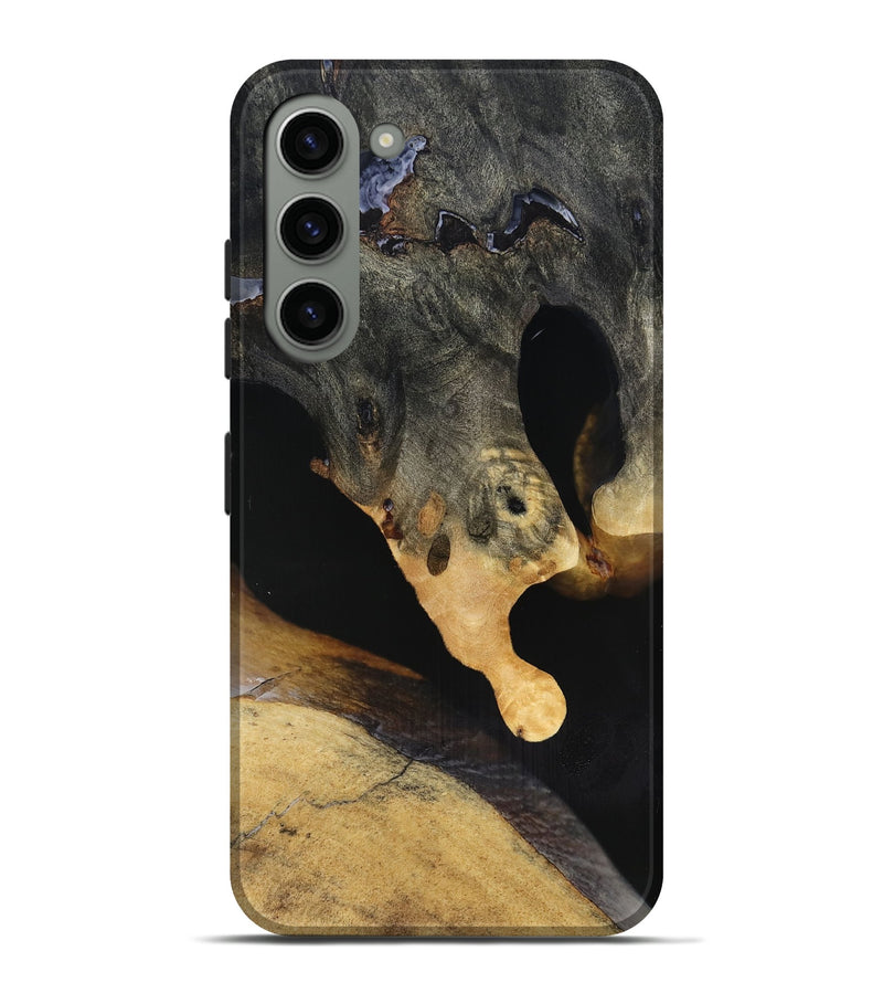 Galaxy S23 Plus Wood Live Edge Phone Case - Jazmin (Clear, 816880)