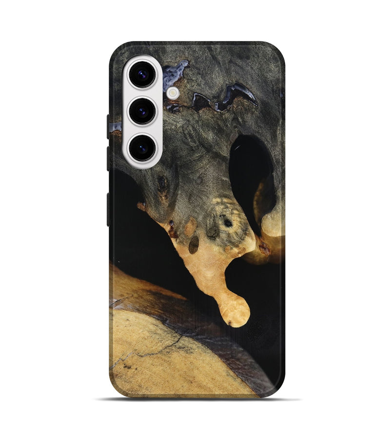 Galaxy S25 Wood Live Edge Phone Case - Jazmin (Clear, 816880)