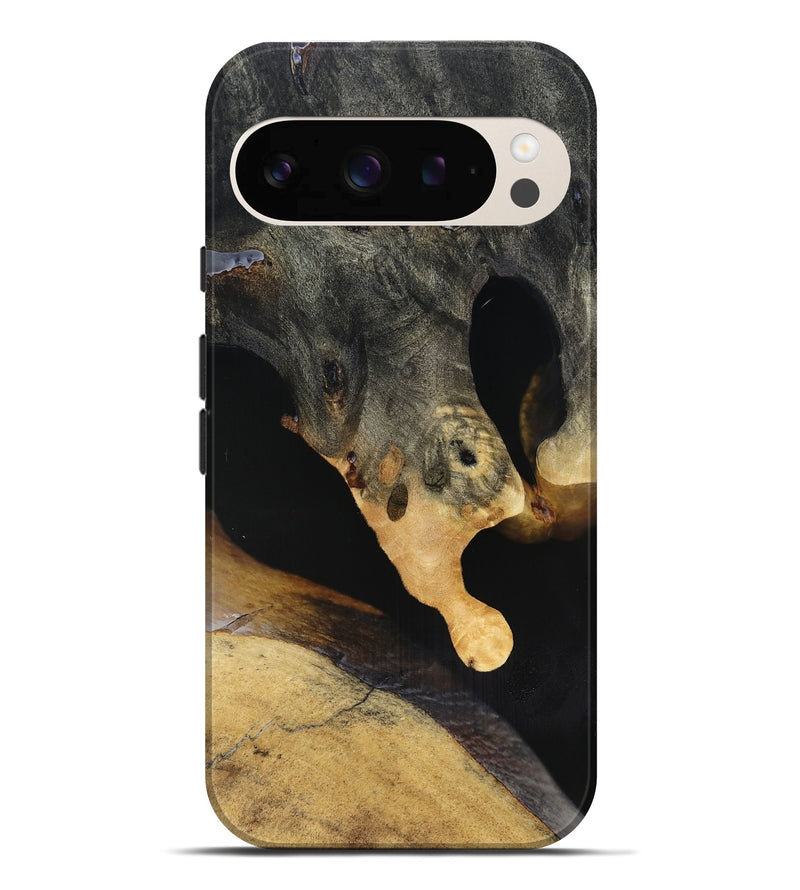 Pixel 10 Pro XL Wood Live Edge Phone Case - Jazmin (Clear, 816880)