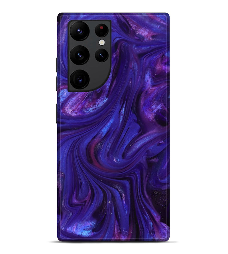 Galaxy S22 Ultra ResinArt Live Edge Phone Case - Shanna (Purple, 816881)