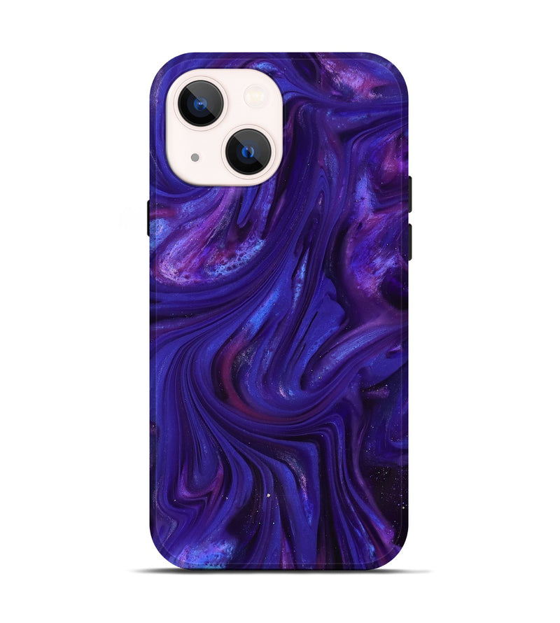 iPhone 14 ResinArt Live Edge Phone Case - Shanna (Purple, 816881)