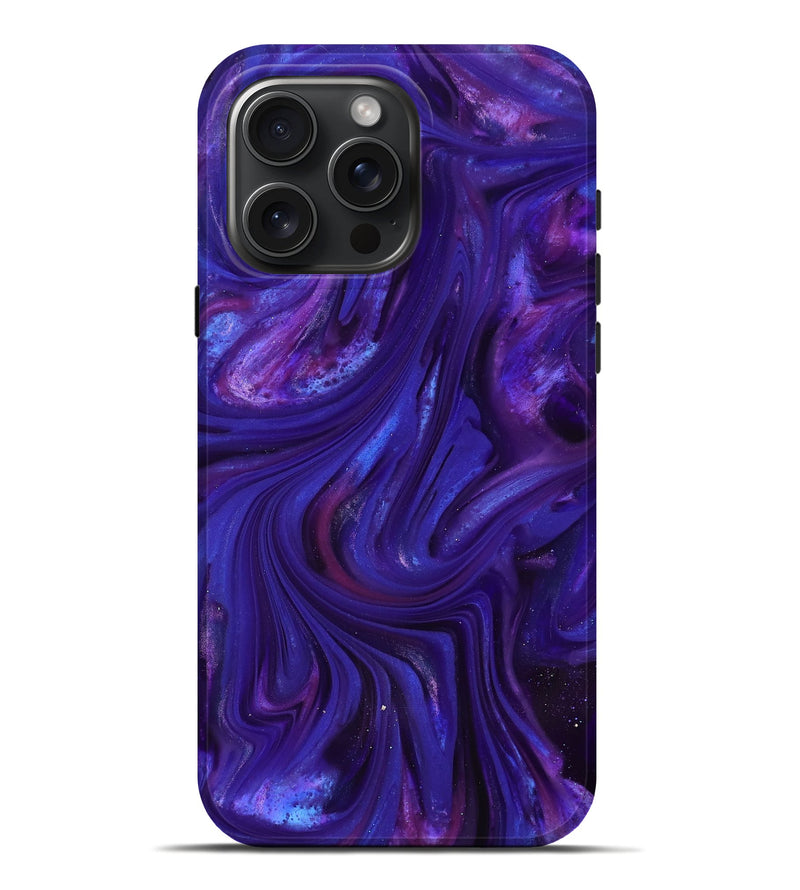 iPhone 16 Pro Max ResinArt Live Edge Phone Case - Shanna (Purple, 816881)