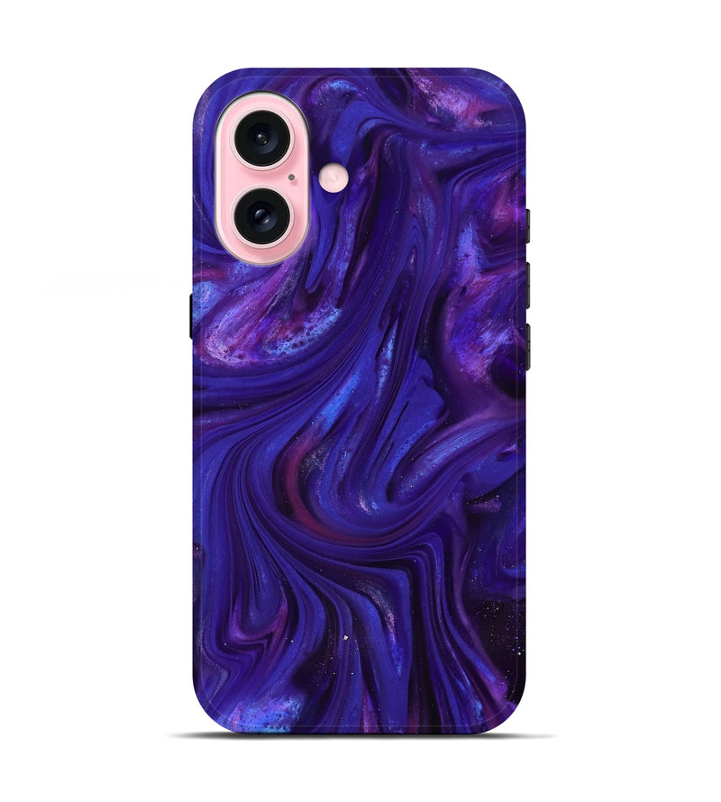 iPhone 17 ResinArt Live Edge Phone Case - Shanna (Purple, 816881)