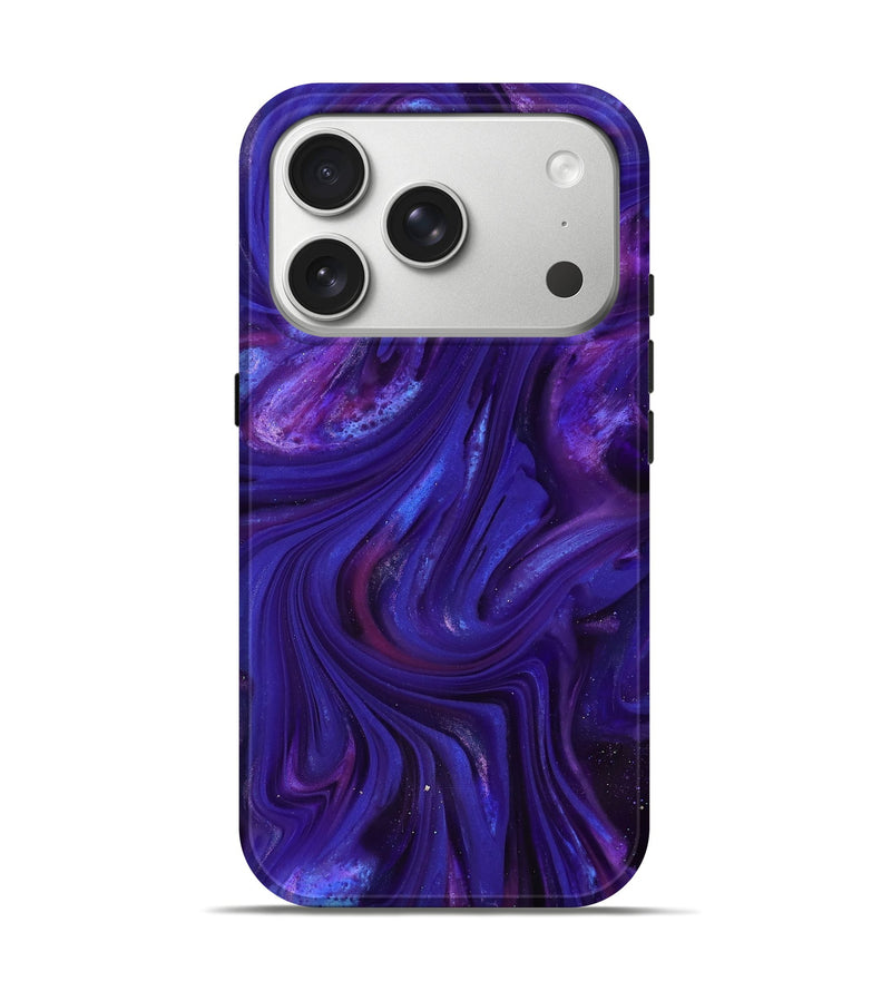 iPhone 17 Pro ResinArt Live Edge Phone Case - Shanna (Purple, 816881)