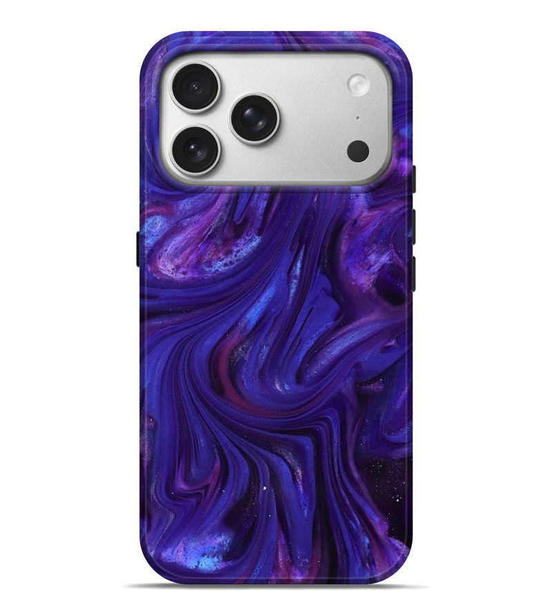 iPhone 17 Pro Max ResinArt Live Edge Phone Case - Shanna (Purple, 816881)