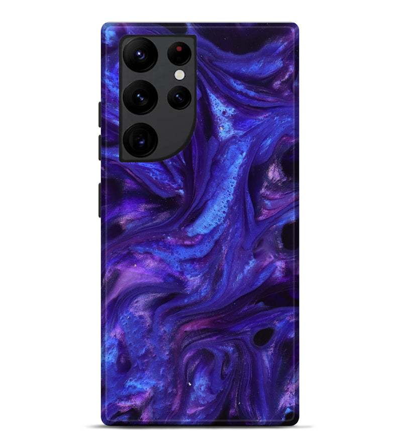 Galaxy S22 Ultra ResinArt Live Edge Phone Case - Quinton (Purple, 816882)