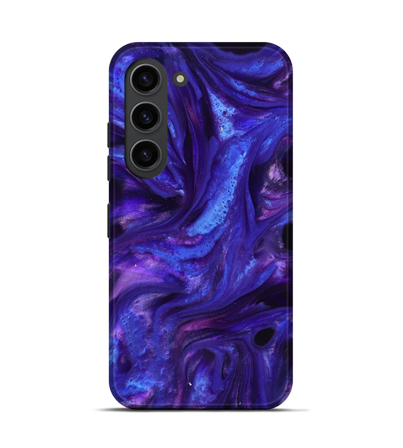 Galaxy S23 ResinArt Live Edge Phone Case - Quinton (Purple, 816882)