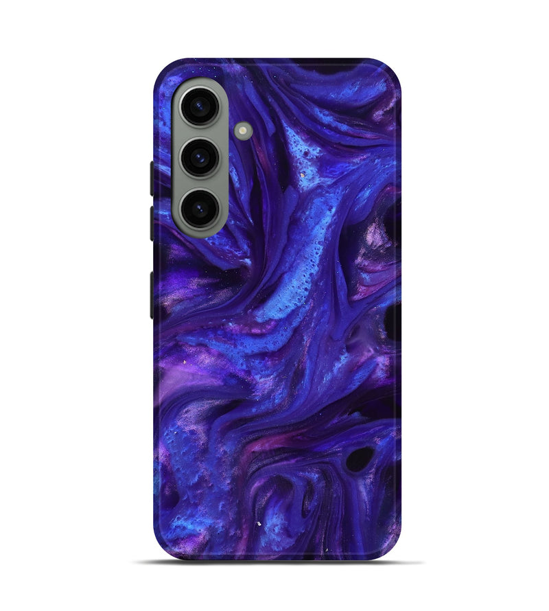 Galaxy S24 ResinArt Live Edge Phone Case - Quinton (Purple, 816882)