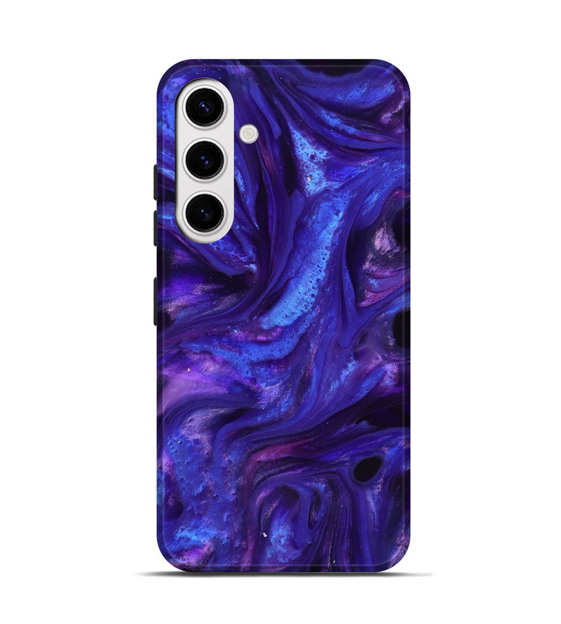 Galaxy S25 ResinArt Live Edge Phone Case - Quinton (Purple, 816882)