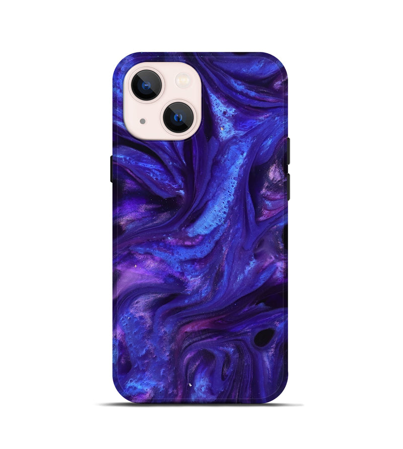 iPhone 13 mini ResinArt Live Edge Phone Case - Quinton (Purple, 816882)