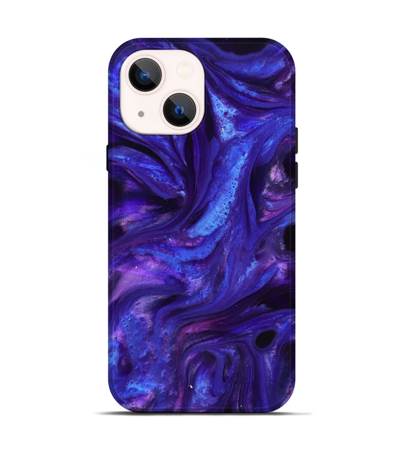 iPhone 14 ResinArt Live Edge Phone Case - Quinton (Purple, 816882)