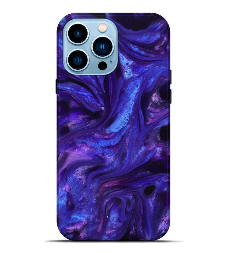 iPhone 14 Pro Max ResinArt Live Edge Phone Case - Quinton (Purple, 816882)