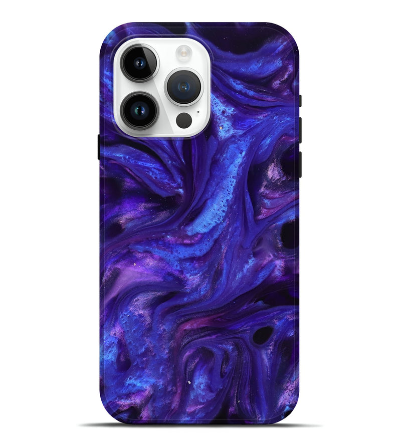 iPhone 15 Pro Max ResinArt Live Edge Phone Case - Quinton (Purple, 816882)