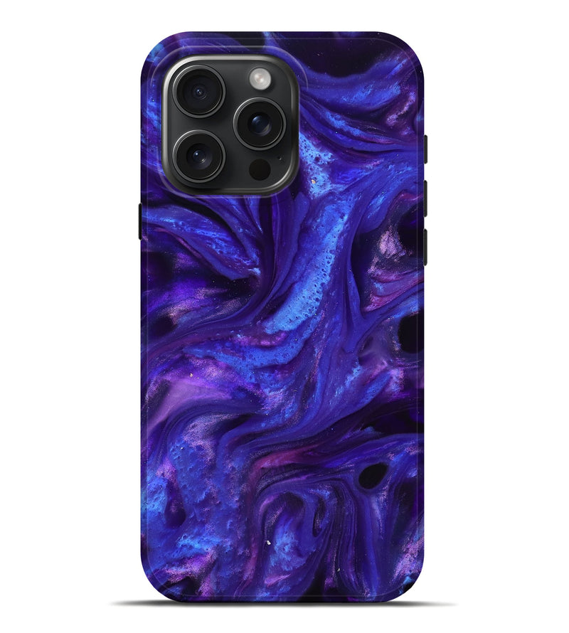 iPhone 16 Pro Max ResinArt Live Edge Phone Case - Quinton (Purple, 816882)