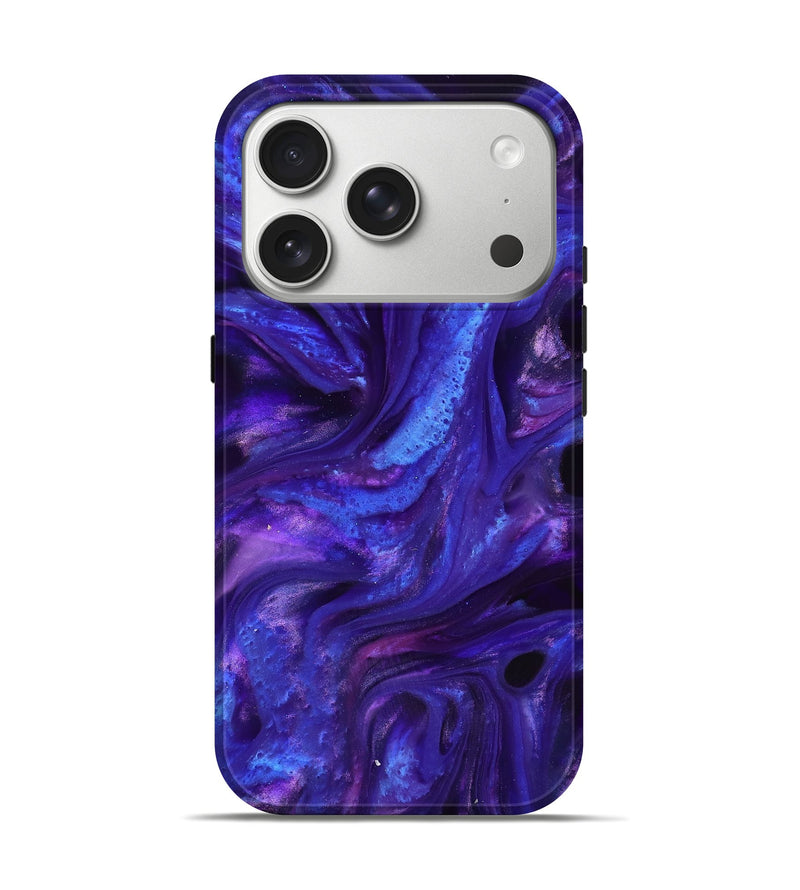 iPhone 17 Pro ResinArt Live Edge Phone Case - Quinton (Purple, 816882)