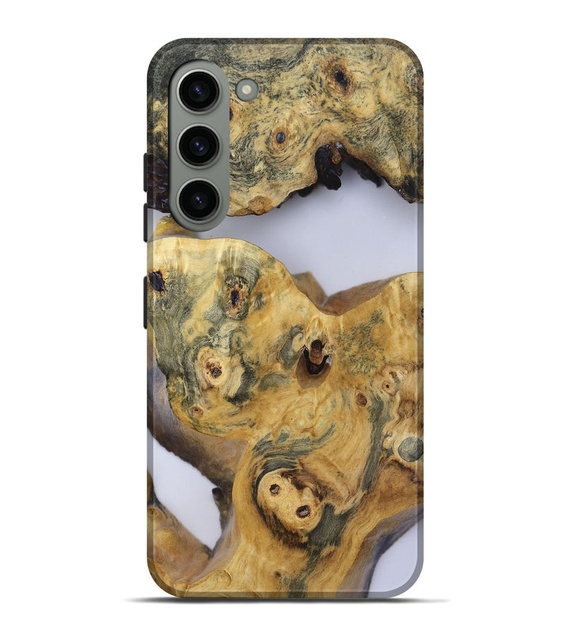 Galaxy S23 Plus Wood Live Edge Phone Case - Alannah (Clear, 816893)
