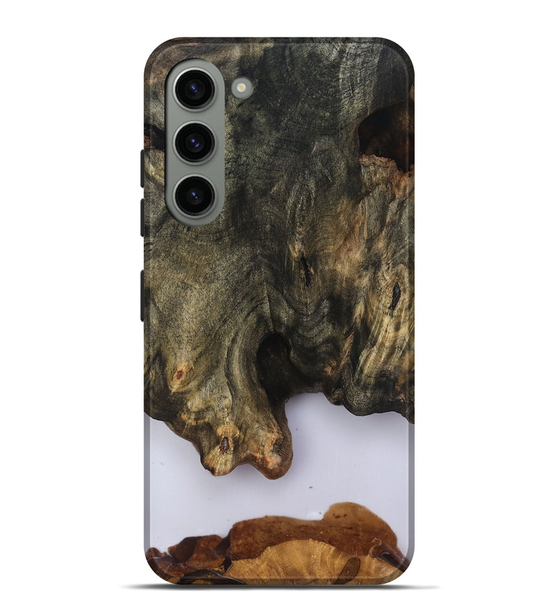 Galaxy S23 Plus Wood Live Edge Phone Case - Curtis (Clear, 816894)