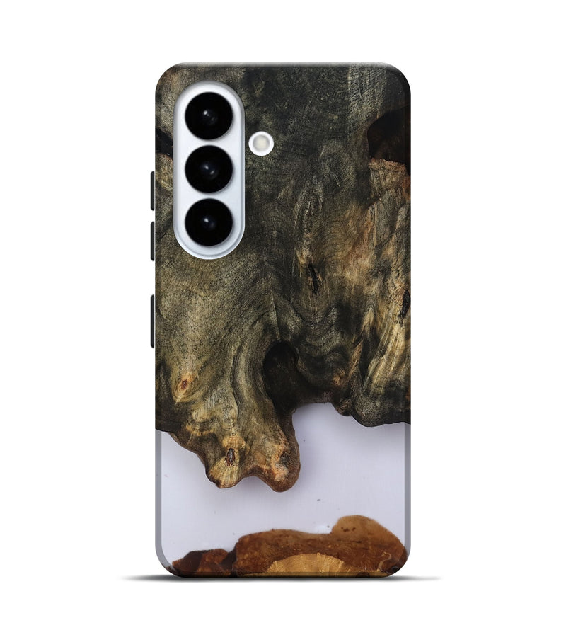 Galaxy S26 Wood Live Edge Phone Case - Curtis (Clear, 816894)
