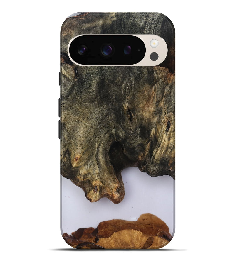 Pixel 10 Pro XL Wood Live Edge Phone Case - Curtis (Clear, 816894)