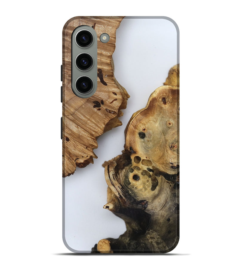 Galaxy S23 Plus Wood Live Edge Phone Case - Jody (Clear, 816895)