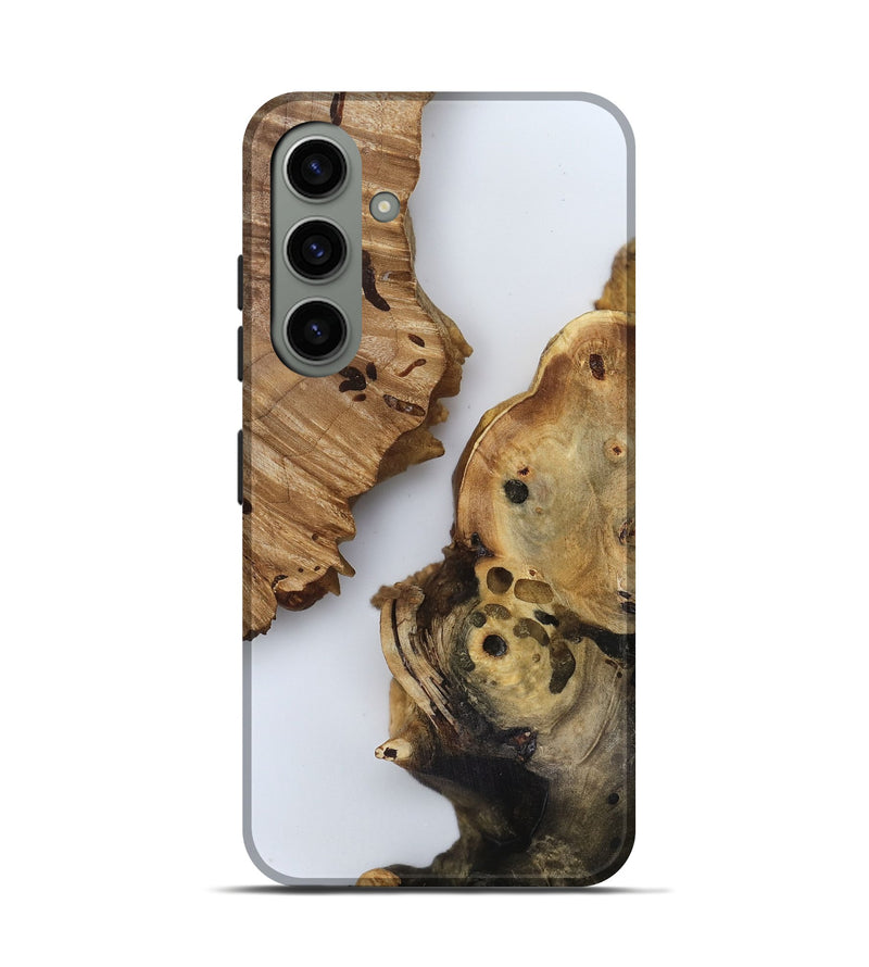 Galaxy S24 Wood Live Edge Phone Case - Jody (Clear, 816895)