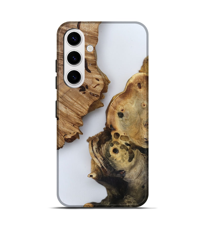Galaxy S25 Wood Live Edge Phone Case - Jody (Clear, 816895)