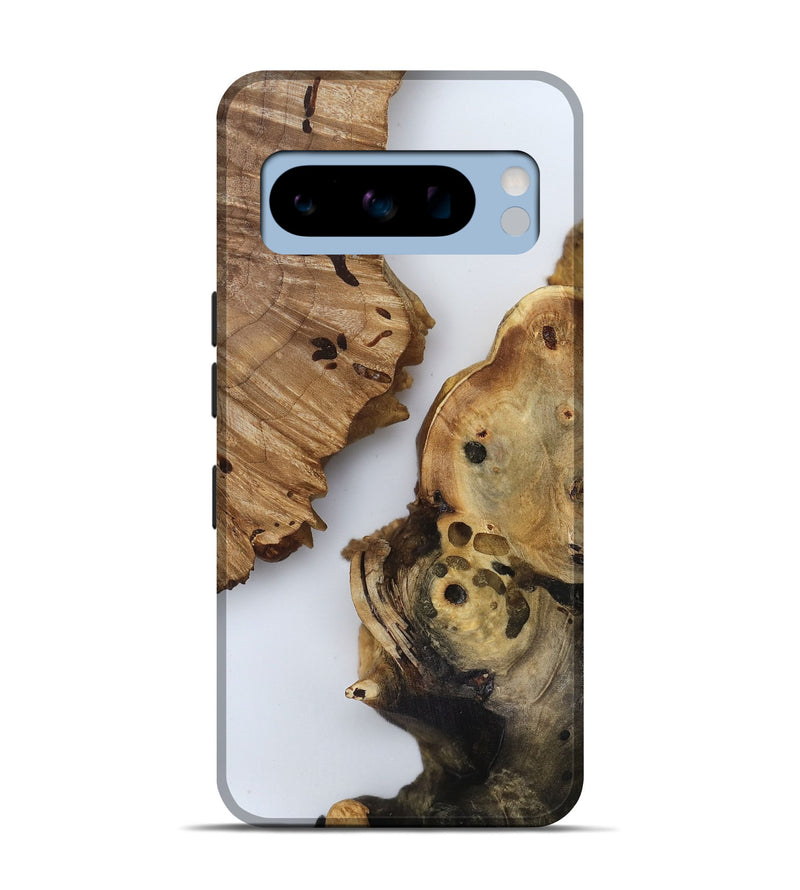 Pixel 8 Pro Wood Live Edge Phone Case - Jody (Clear, 816895)