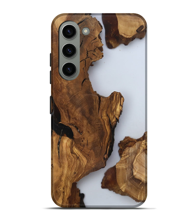 Galaxy S23 Plus Wood Live Edge Phone Case - Jazlynn (Clear, 816896)