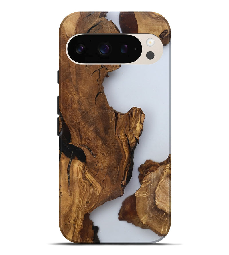 Pixel 10 Pro XL Wood Live Edge Phone Case - Jazlynn (Clear, 816896)