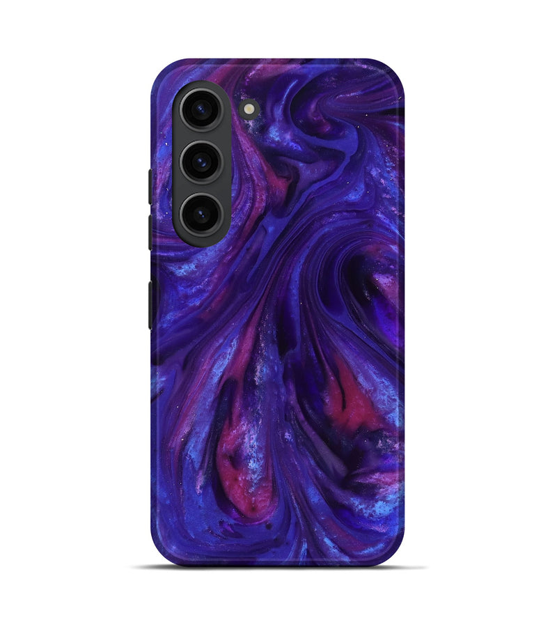 Galaxy S23 ResinArt Live Edge Phone Case - Cher (Purple, 816909)
