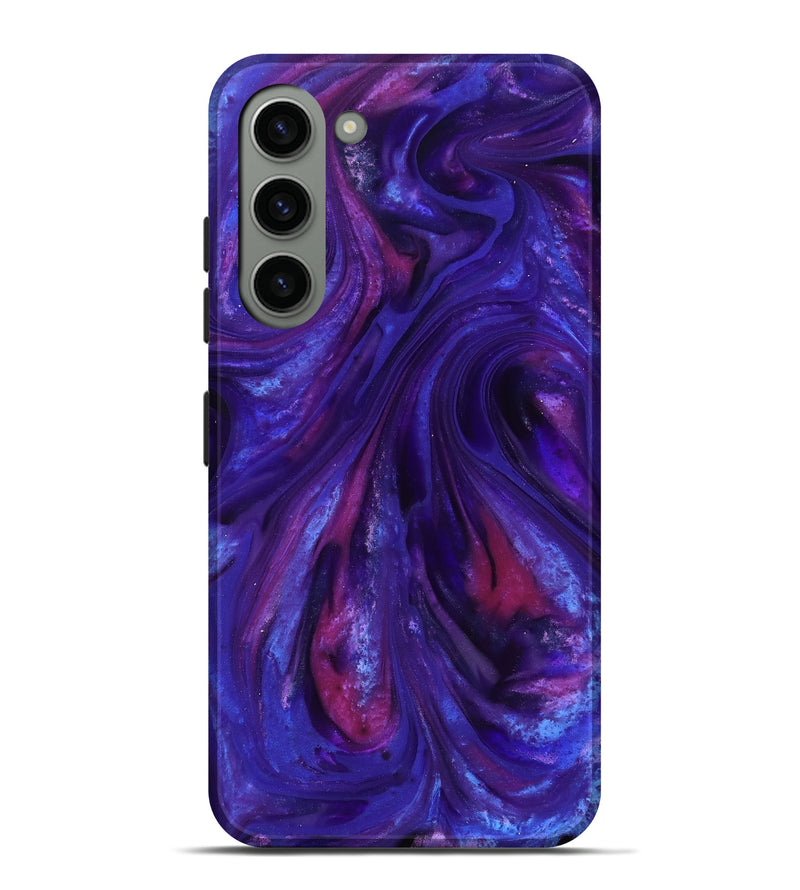 Galaxy S23 Plus ResinArt Live Edge Phone Case - Cher (Purple, 816909)